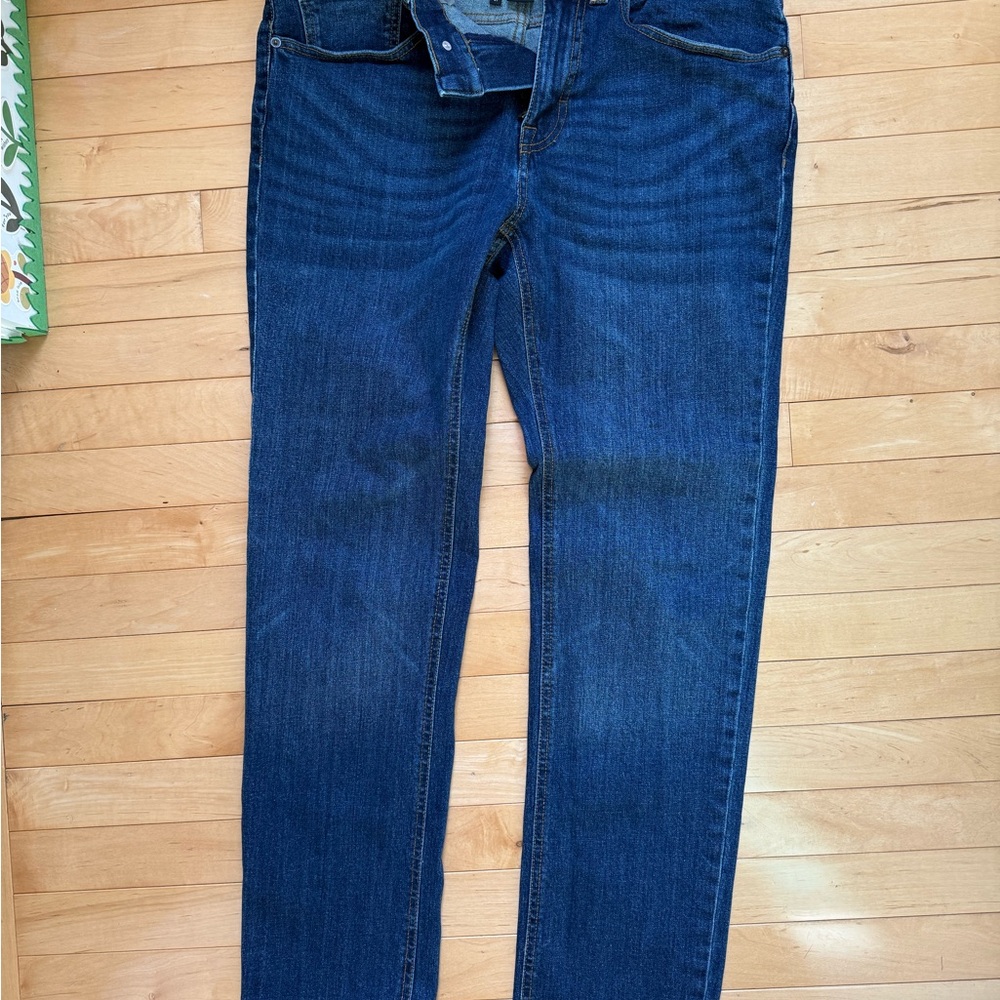 Prana Men's Straight Fit Jeans - 32 Dark Wash - excellent condition